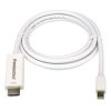 PremiumCord mini DisplayPort 1.2 na HDMI 2.0 kabel pro rozlišení 4Kx2K@60Hz, 1m kportadmk04-01