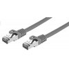 Kabel C-TECH patchcord Cat7, S/FTP, šedý, 10m CB-PP7-10 C-Tech