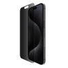 Belkin SCREENFORCE™ TemperedGlass Privacy Anti-Microbial ochranné privátní sklo pro iPhone 15 Pro Max OVA150zz