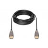 Digitus DisplayPort AOC hybridní připojovací kabel M/M, 10m, UHD 8K@60Hz, CE, zlato, bl AK-340107-100-S