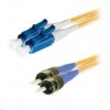 Duplexní patch kabel SM 9/125, OS2, LC-ST, LS0H, 1m DPX-09-LC-ST-1 OEM