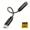 AXAGON ADA-HC, USB-C na 3.5mm jack - Hi-Res DAC audio adaptér, 384kHz/32bit, stereo Axagon