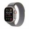 Apple Watch Ultra 2 GPS + Cellular, 49mm Titanium Case with Green/Grey Trail Loop - S/M MRF33CS-A