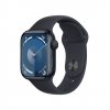Apple Watch Series 9 GPS 41mm Midnight Aluminium Case with Midnight Sport Band - S/M MR8W3QC-A