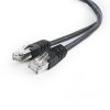 Gembird patch kábel CAT5e, FTP, 1 m, čierny PP22-1M-BK