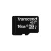 Transcend 16GB microSDHC420T UHS-I U1 (Class 10) 3K P/E paměťová karta, 95MB/s R, 70MB/s W, černá, tray balení TS16GUSD420T