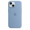 iPhone 15+ Silicone Case with MS - Winter Blue MT193ZM-A Apple