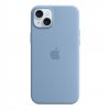 iPhone 15 Plus Silicone Case with MagSafe - Winter Blue MT193ZM-A Apple