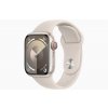 Apple Watch S9 Cell/41mm/Starlight/Sport Band/Starlight/-S/M MRHN3QC-A