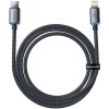 Baseus CAJY000201 Crystal Shine Series Datový Kabel USB-C - Lightning 20W 1,2m Black 6932172602741 NoName