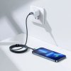 Baseus CAJY000201 Crystal Shine Series Datový Kabel USB-C - Lightning 20W 1,2m Black 6932172602741 NoName