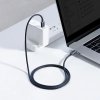 Baseus CAJY000601 Crystal Shine Series Datový Kabel USB-C - USB-C 100W 1,2m Black 6932172602864 NoName