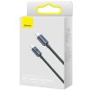 Baseus CAJY000601 Crystal Shine Series Datový Kabel USB-C - USB-C 100W 1,2m Black 6932172602864 NoName