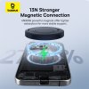 Baseus bezdrôtová nabíjacia magnetická podložka Simple Mini4 Qi2 15W čierna 6932172658427 NoName