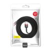 Baseus dátový kábel Cafule USB-C 2m 2A červeno-čierny 6953156278240 NoName