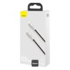 Baseus dátový kábel Cafule USB-C na Lightning 0,25 PD 20W čierny 6953156202054 NoName
