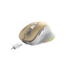 Genius Ergo 9000S Pro Myš, bezdrátová, optická, 2400DPI, 6 tlačítek, Bluetooth, 2,4GHz, USB-C nabíjení, tichá, 7bar.pods.,borovice 31030039407
