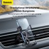 Baseus Univerzálny držiak do auta Gravity Air Vent s upevnením do ventilačnej mriežky čierny 6932172616830 NoName