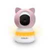 EVOLVEO Baby Monitor LUX- Múdra 360 ° videoopatrovateľka s nočným videním, detekciou plače a pohybu, ružová CAM-LUX-P Evolveo