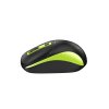 Genius NX-7123 Myš, bezdrátová, optická, 1200DPI, 4 tlačítka, Copilot, 2,4GHz, USB-A, 1× AA baterie, černo-zelená 31030043403