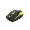 Genius NX-7123 Myš, bezdrátová, optická, 1200DPI, 4 tlačítka, Copilot, 2,4GHz, USB-A, 1× AA baterie, černo-zelená 31030043403
