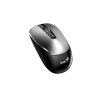 Genius NX-7125 Myš, bezdrátová, optická, 1200DPI, 4 tlačítka, Copilot, 2,4GHz, USB-A, 1× AA baterie, černo-stříbrná 31030044402