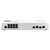 QNAP riadený switch QSW-M2108-2C (8x 2,5GbE RJ45 a 2x kombinované 10GbE SFP+ / RJ-45)