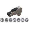 Solarix Konektor MPTL 90° RJ45 CAT6A STP samořezný SXRJ45-6A-STP-BK-SA-U 11910012