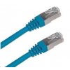 Patch kábel Cat6A, S-FTP - 10 m, modrý PK_6ASFTP100blue XtendLan