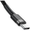 Baseus CATKLF-HG1 Cafule Kábel USB-C 60W 2m Gray/Black 6953156285231 NoName