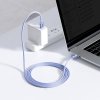 Baseus CAJY000705 Crystal Shine Series Dátový Kábel USB-C - USB-C 100W 2m Purple 6932172602918 NoName
