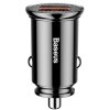 Baseus rýchlonabíjačka do auta 2xUSB QC3.0 30W čierna 6953156286511 NoName
