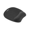 Podložka pod myš ergonomická Natec Chipmunk, paměťová pěna, černá NPF-0784