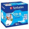 VERBATIM CD-R(10-Pack)Jewel/Printable/52x/700MB 43325 Verbatim