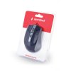 Gembird MUS-4B-01-GB/Cestovná/Optická/1 200 DPI/Drôtová USB/Čierna-strieborná