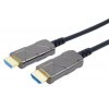 PremiumCord Ultra High Speed HDMI 2.1 optický fiber kabel 8K@60Hz,zlacené 7m kphdm21x07