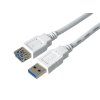 PremiumCord Prodlužovací kabel USB 3.0 Super-speed 5Gbps A-A, MF, 9pin, 5m bílá ku3paa5w