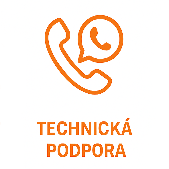 Technická podpora na telefonu i WhatsAppu