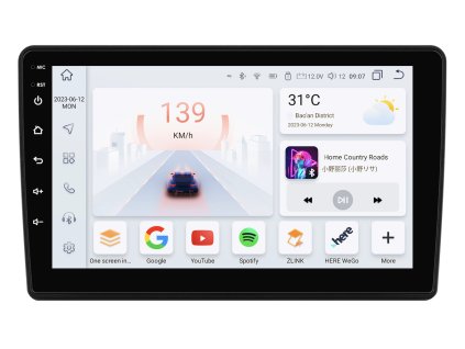 KXFTDCT93B Autorádio 9" Android 13 pre Fiat Ducato, Citroen Jumper, Peugeot Boxer (2006-2015) (Model S9006 (6+64 GB))
