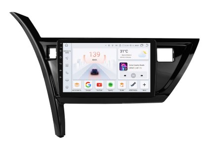 KXTYARS101 Autorádio 10,1“ Android pre Toyota Auris II (2013-2016)