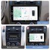 6234 2 autoradio 10 1 android dudu065 hyundai tucson i cerny ramecek
