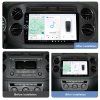 6084 2 autoradio 9 android dudu016 volkswagen tiguan tmave sedy ramecek