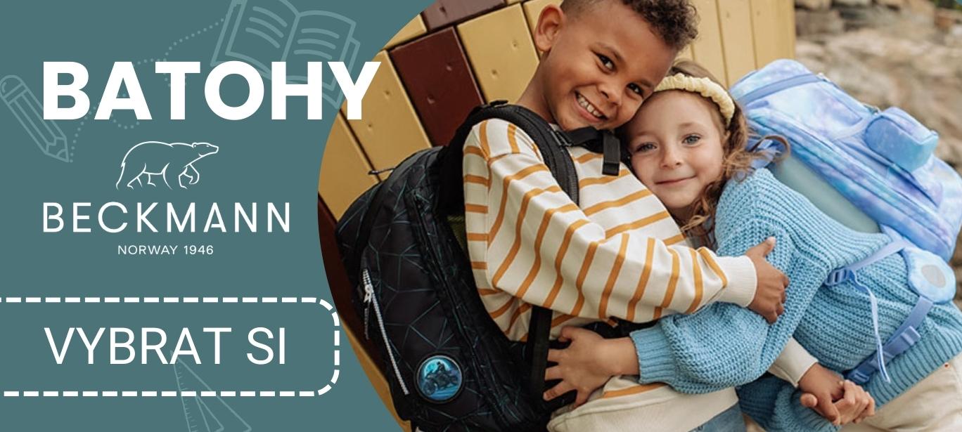 Batohy Beckmann jsou lety prověřené, kvalitní školní a studentské batohy.