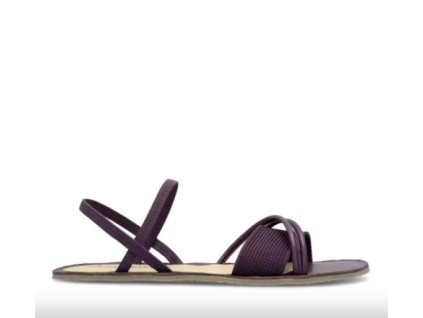 damske barefoot sandaly corfu deep plum