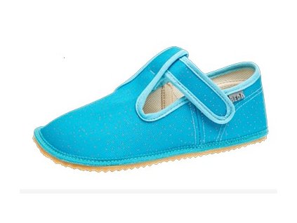 barefoot prezuvky beda turqoise shine