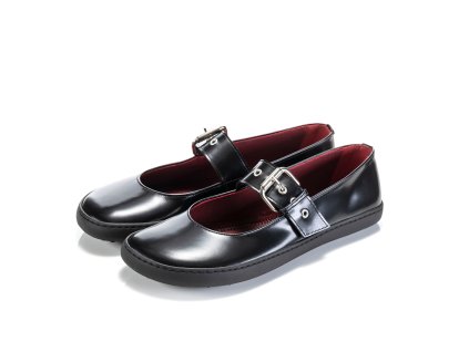 barefoot baleriny shapen mary jane coco black