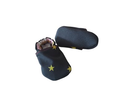 softshellove capacky protiskluz modre zlute hvezdy