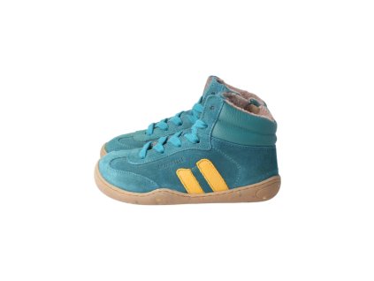 detske zimni barefoot boty blifestyle wildbienen petrol
