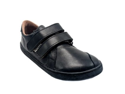barefoot detske kozene tenisky pegres BF5401 cerne