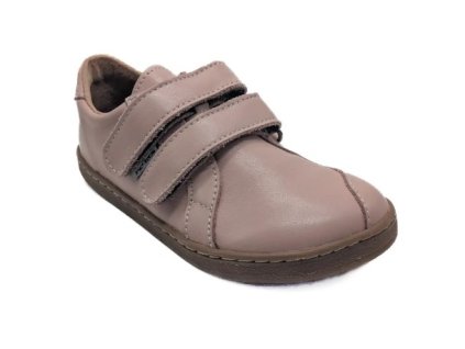 barefoot detske kozene tenisky pegres BF5401 ruzove